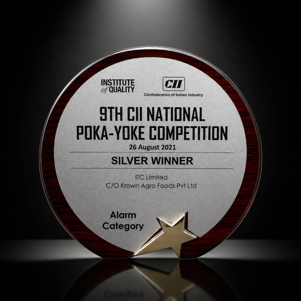 Silver Award - CII, 2021