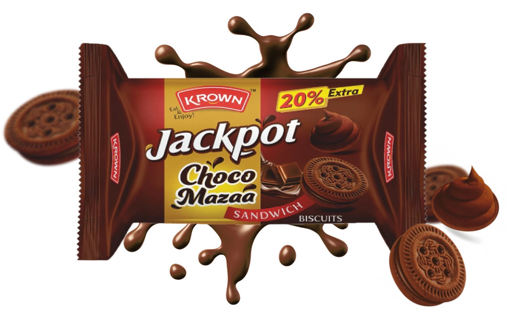 JACKPOT Chocolate Crème Biscuits
