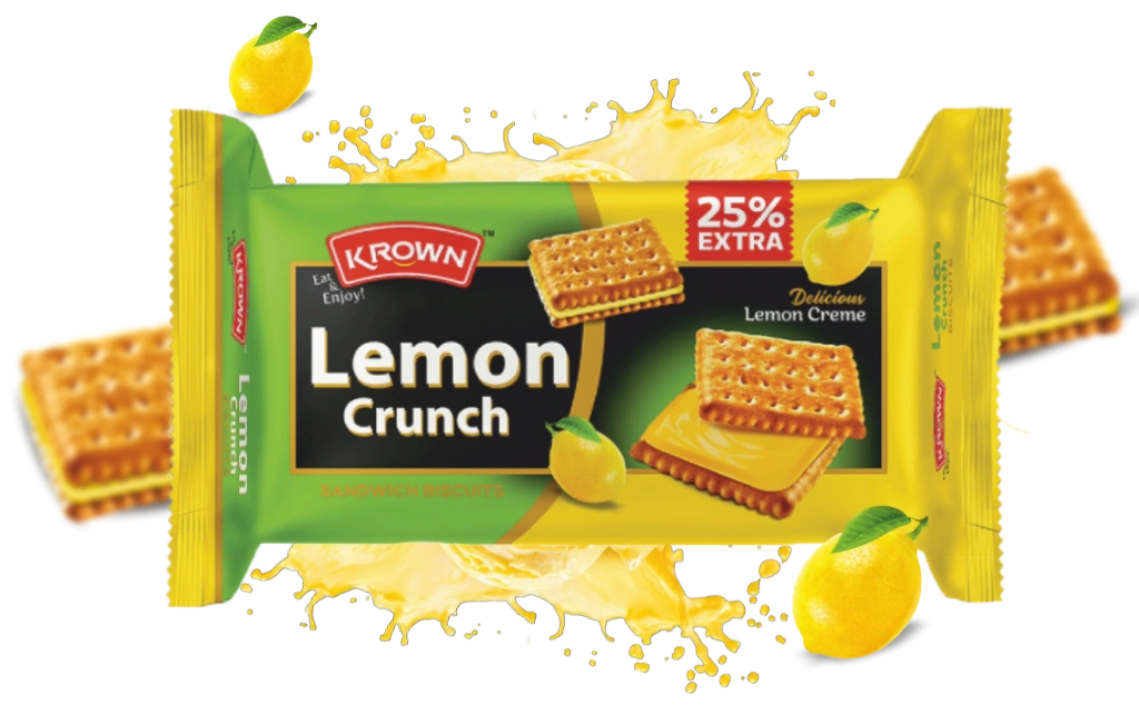 Lemon Crunch - Crème Biscuits