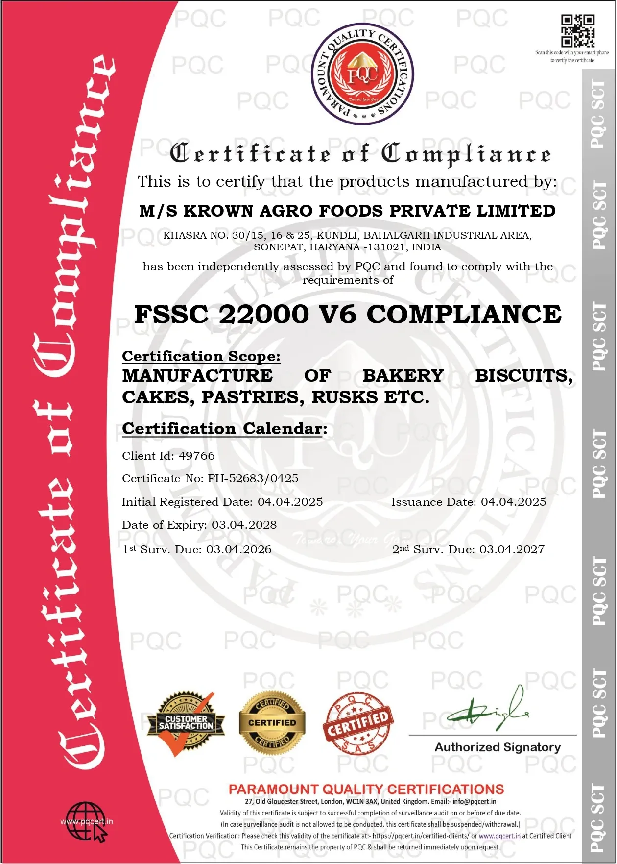 Certificate 8