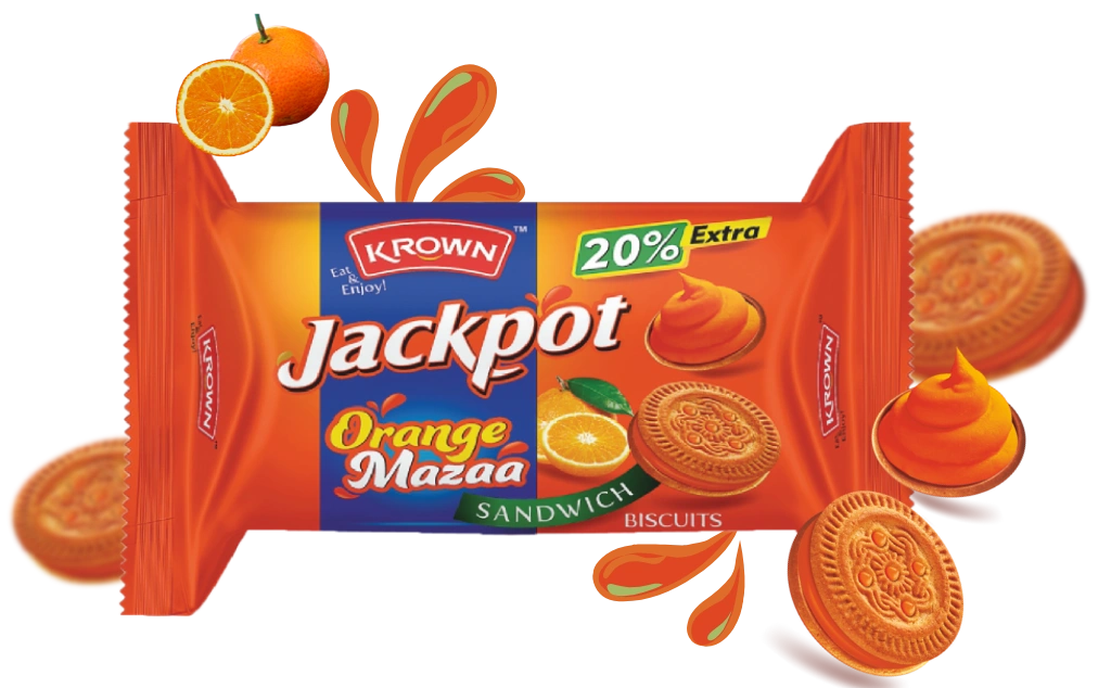 JACKPOT ORANGE CRÈME BISCUITS